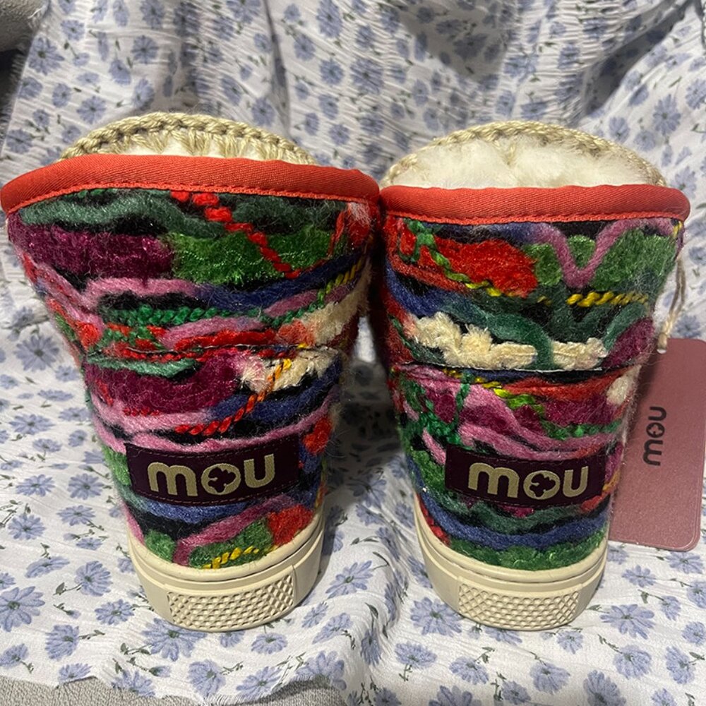 Mou Ethnic Snow Boots - Picture 5 of 7